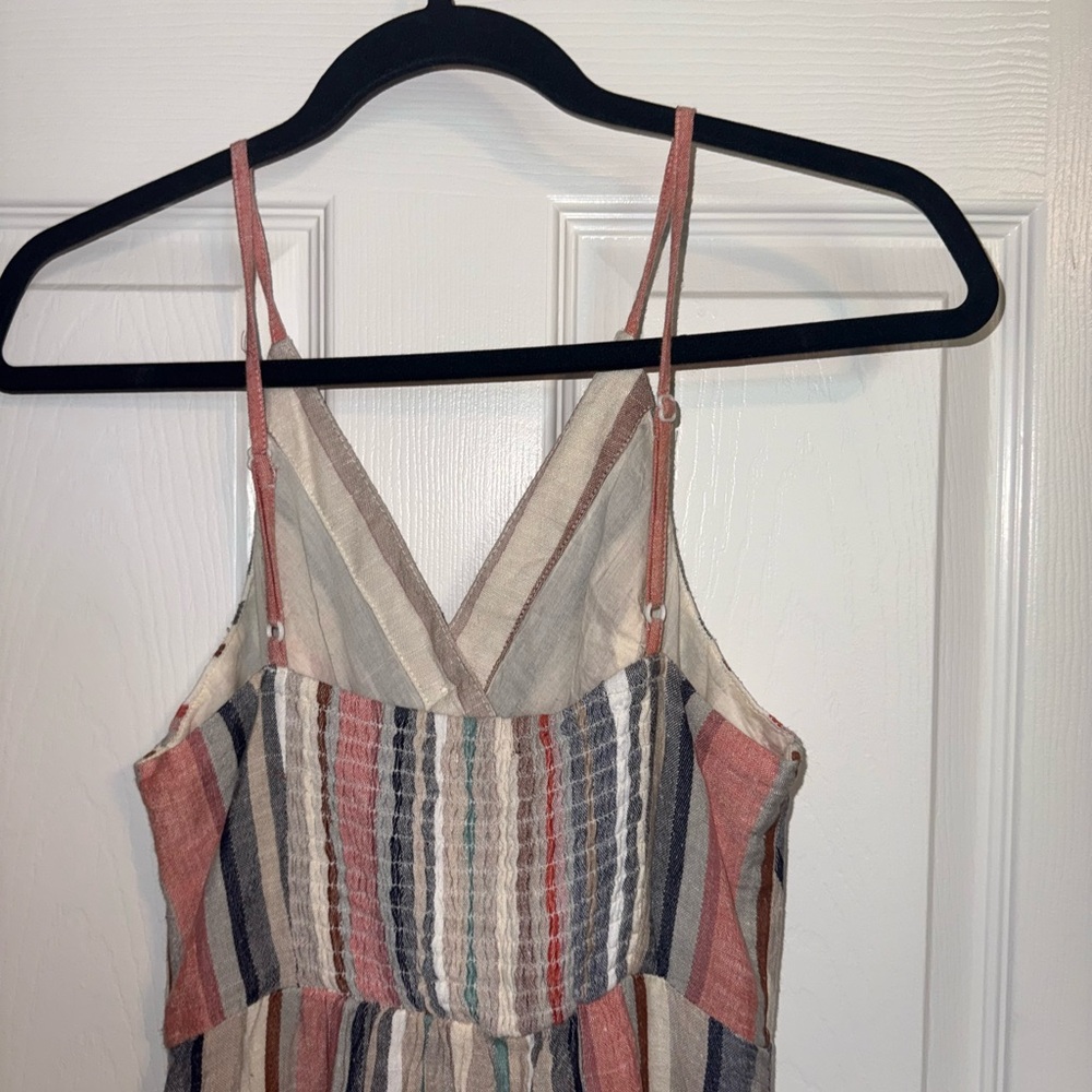 Express Multi Color Striped Midi Dress - Picture 5 of 7
